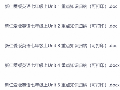 全阶段英语学习资料｜小学到高中词汇 语法 阅读 听力（PDF 视频格式+免费下载+系统化整理）