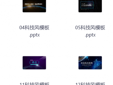 399收集的旁门左道PPT模板各种风格模板-500套